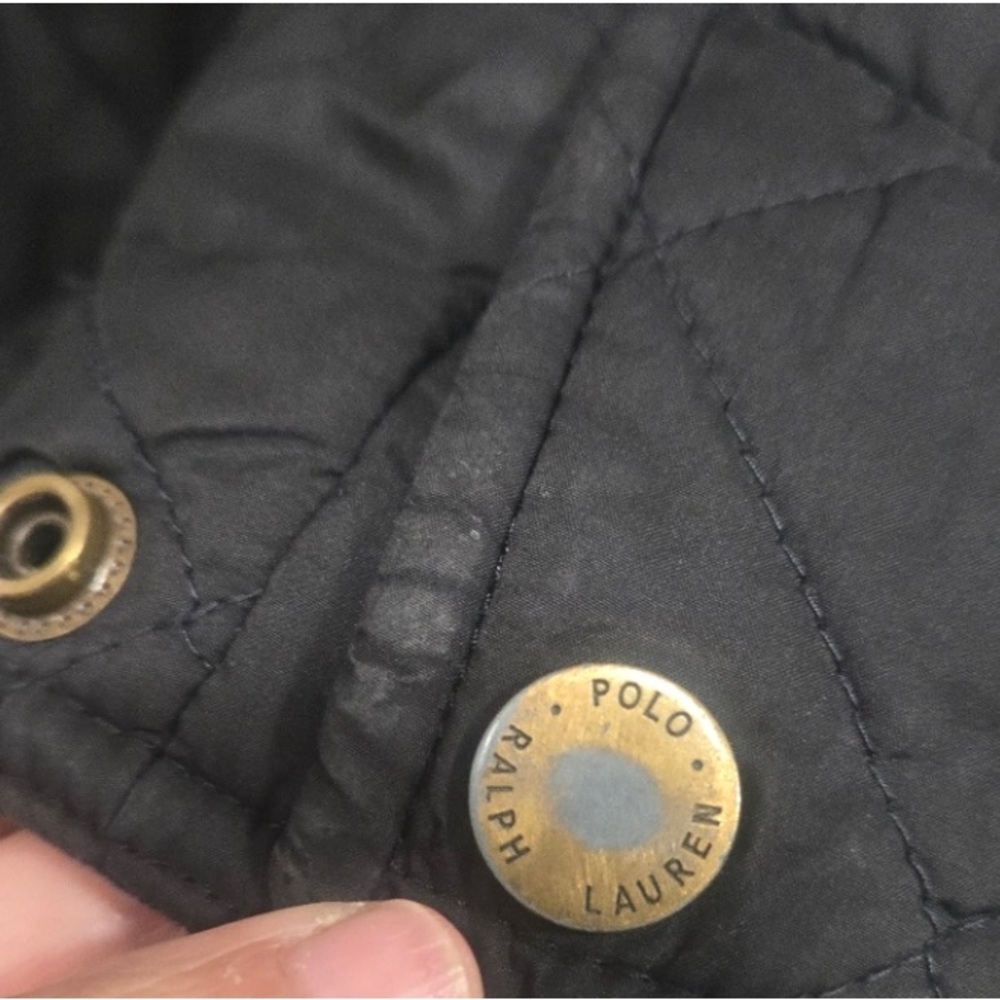 RARE* Kids Polo Ralph Lauren Black Quilted Jacket - European exclusive - Picture 6 of 7